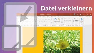 PowerPoint Datei verkleinern  komprimieren 2023 [upl. by Ahsias88]