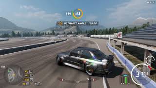 Bmw E30 drift jump Ebisu CarX [upl. by Norga]