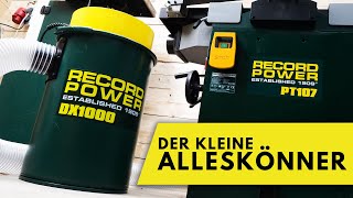 Kleine Absauganlage für die Werkstatt  Record Power DX1000 Vorstellung [upl. by Herzen]