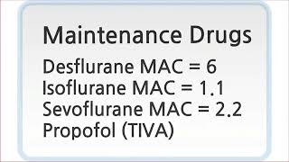 Anaesthesia  common drugs [upl. by Uriisa275]