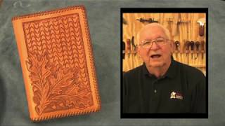 Learn How to Make a Leather Book Cover [upl. by Ylen]