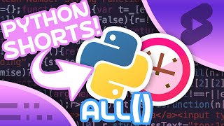 all in Python  Check If All Items Are True [upl. by Zeph]