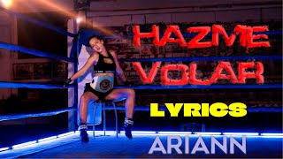 HAZME VOLAR  Ariann Music  Lyric VideoLetra [upl. by Reginnej]