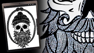 Turn Your Procreate Designs Into A Vector iPad only [upl. by Hewitt]