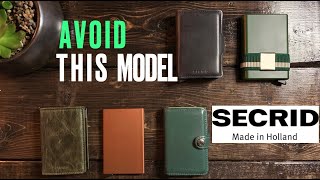 WHICH TO BUY  Every SECRID Wallet Reviewed  Slimwallet vs Twinwallet vs Miniwallet vs Cardslide [upl. by Auahsoj]