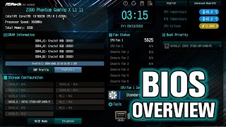 ASRock Z390 Phantom Gaming X BIOS Overview [upl. by Sefton]