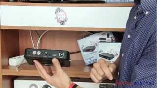 Como conectar el receptor HD Engel RS4800Y [upl. by Killarney273]