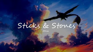 Jónsi  Sticks amp Stones  Lyrics Video [upl. by Evslin]