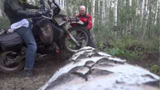 KLR 650 amp DR 650 21  Twists a Crash Dirt River Crossings Hill Climbs amp Single Tracks [upl. by Pawsner]