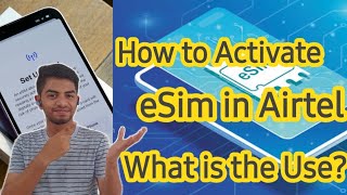 How to Activate eSim in Airtel  Tamil [upl. by Damalas410]