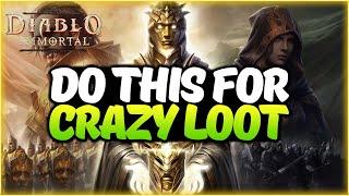 Do This Right Raid The Immortal Vault For Easy Loot  Diablo Immortal [upl. by Heathcote36]