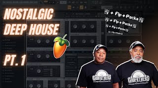 PART 1 How To Nostalgic Deep House Like Godfathers of Deep House  Flp  Sample Pack  FL Studio [upl. by Compton]