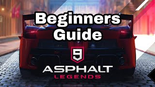 Asphalt 9  Comprehensive Beginners Guide [upl. by Amaj]