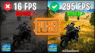 PUBG BEST SETTINGS to BOOST FPS on ANY PC [upl. by Allemap890]