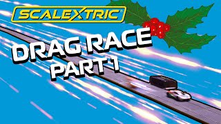 SCALEXTRIC  Drag Race Round 1 [upl. by Denzil85]