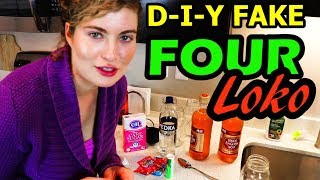 Making DIY Original Four Loko Recipe Review Watermelon amp Fruit Punch [upl. by Hungarian]