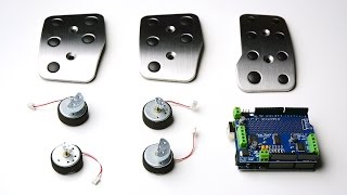 DIY RUMBLE PEDALS SIM RACING  SHAKE IT [upl. by Anoynek718]