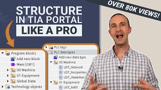 How to Structure Your PLC Program in TIA Portal Like a Pro Full Course Chapter  InDepth Tutorial [upl. by Mcripley]