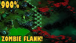 FLANKED by ZOMBIES  900 Survival  They Are Billions  No Pause [upl. by Trevethick]