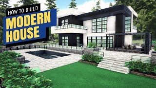 Ark How To Build A Modern House [upl. by Bren]