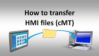 How to transfer HMI files to a PC using Weintek cMT3072XH [upl. by Noslien]