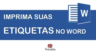 34  Aprenda a criar etiquetas de mala direta no Word [upl. by Laban926]