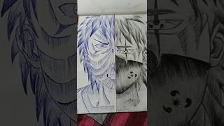 Obito X Kakashi hatake pen sketch of arts by subham sketchbookart dailysketch anime viral [upl. by Elephus]