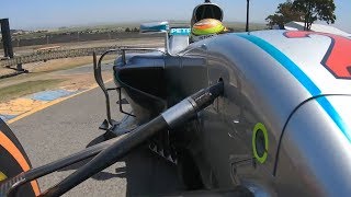 Ride Onboard as Esteban Gutierrez Tackles Sonoma Raceway in W07 [upl. by Niatsirt68]