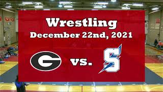 Guilderland vs Saratoga Wrestling [upl. by Eaj666]