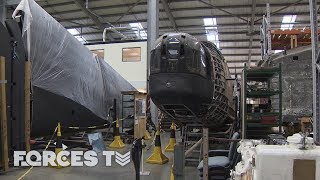 The Museum That Restores World War Two Aircraft  Forces TV [upl. by Esertap]