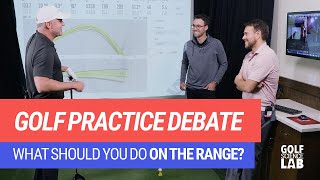 GOLF PRACTICE DEBATE What should you do on the range [upl. by Lahsiv768]