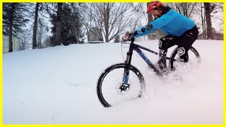 Snow Biking Edit Winter 2016 [upl. by Kelam364]