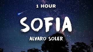 1 Hour SOFIA  Alvaro Soler 🌈 1 Hour Loop [upl. by Sirovaj]