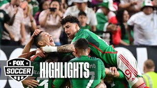 Mexico vs Jamaica Highlights  CONCACAF Gold Cup [upl. by Boak]