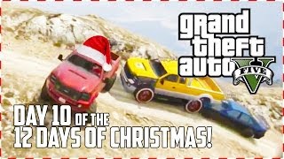 GTA 5 Online  Offroad Santa Day 10 of 12 GTA V [upl. by Kwapong292]