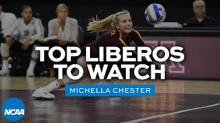 Top liberos to watch in 2021 womens college volleyball [upl. by Sissel714]