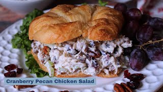 Cranberry Pecan Chicken Salad [upl. by Mourant]