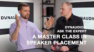 A Master Class in speaker placement [upl. by Yrreg]