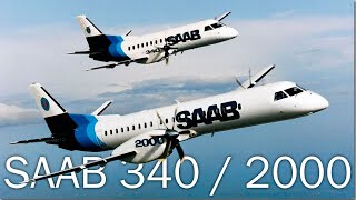 Saab 340  2000  flying buses [upl. by Arnulfo38]