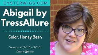 CysterWigs Wig Review Abigail by TressAllure Color Honey Bean S4E255 2016 [upl. by Irafat582]