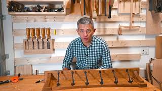 Making a Craftsman Style Coat Rack and Wall Shelf  A place to hang your hat and coat [upl. by Nedi]