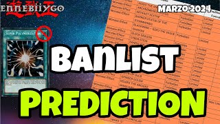 QUESTO GIOCO HA BISOGNO DI UNA BANLIST Banlist prediction yugioh 2024 [upl. by Hadden]