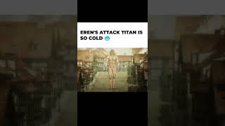 Erens Attack Titan 😮‍💨 attackontitanedit eren attackontitanedit aot viralshorts edit reels [upl. by Akinod]