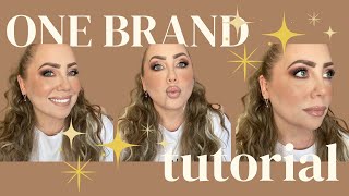 ONE BRAND TUTORIAL  MAC COSMETICS HOLIDAY GLAM [upl. by Llenra]