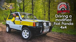 Modified 1980s Fiat Panda 4x4  The Late Brake Show [upl. by Yemrej]