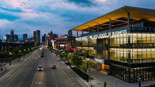 Detroits Business School  Mike Ilitch School of Business [upl. by Arelc90]