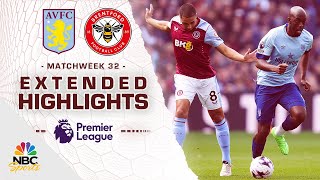 Aston Villa v Brentford  PREMIER LEAGUE HIGHLIGHTS  462024  NBC Sports [upl. by Efinnej]