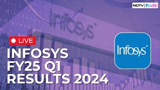 Infosys Q1 Results LIVE I Infosys FY25 Quarterly Earnings 2024 I Infosys Q1 Results Today LIVE [upl. by Notlem316]