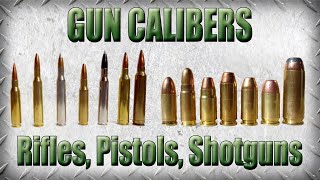 Intro to Gun Calibers  Which Ammunition Does What [upl. by Johnathon]