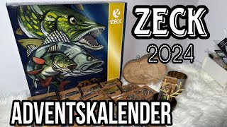 ZECK Adventskalender 2024 Raubfisch Unboxing [upl. by Fawcette665]